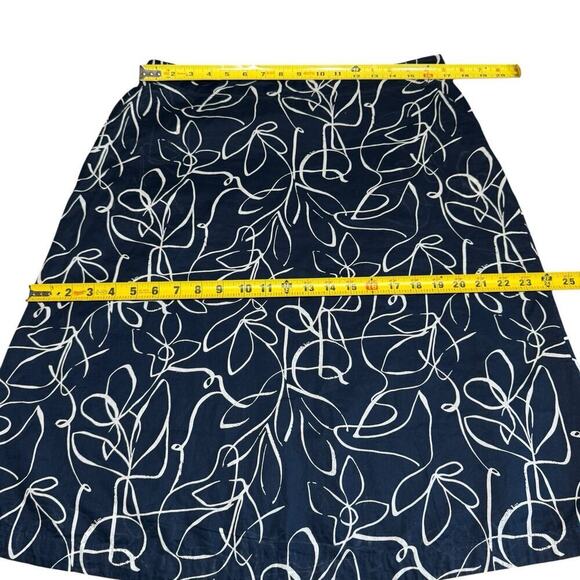 Seasalt Navy Paint Pot Skirt Linear Meditations Inkwell 10 Coastal Preppy Prep - Picture 9 of 10